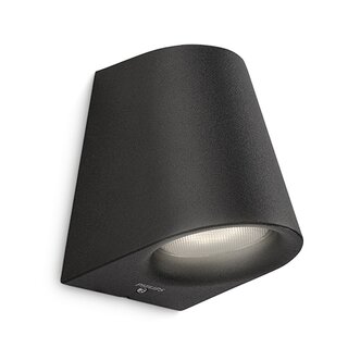 Philips myGarden Virga Wandlamp - Zwart - afbeelding 1