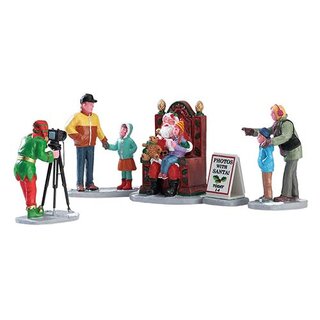 Lemax Photos With Santa