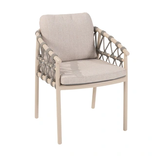 4 Seasons Outdoor Piacenza Dining Tuinstoel - Latte - afbeelding 1