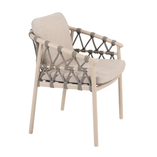 4 Seasons Outdoor Piacenza Dining Tuinstoel - Latte - afbeelding 2