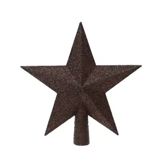 Piek Ster Glitter - Zwarte Truffel
