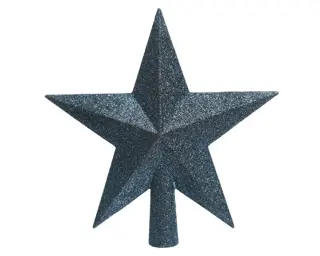 Piek Ster Glitter - Nachtblauw