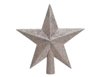 Piek Ster Glitter - Poederroze
