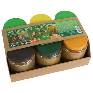 Pindakaas Vogel Multipack - 6x 350 gr - afbeelding 2