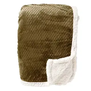 Dutch Decor Plaid Cody 150x200 cm Military Olive - afbeelding 1