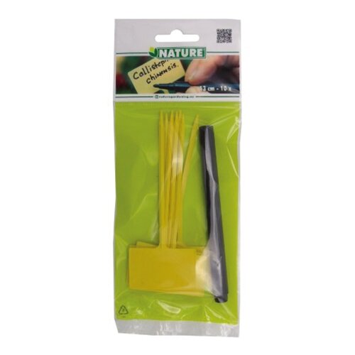 Nature Plaatetiketten & Stift 13 cm - 10 st. - afbeelding 3