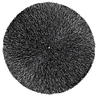 Unique Living  Placemat Ciara 38cm Ø black