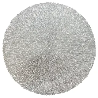 Unique Living  Placemat Ciara 38cm Ø silver