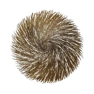 Placemat Clara Ø38 cm - Koper | Tuincentrum De Boet