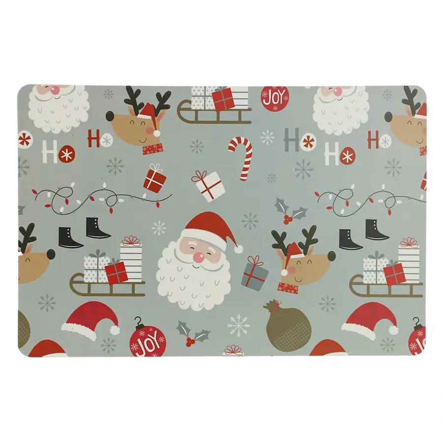 Placemat Present 43,5x28,5 cm - Donkergrijs