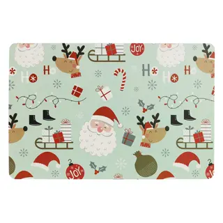 Placemat Present 43,5x28,5 cm - Groen