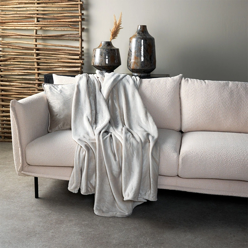 Dutch Decor Plaid Charlie 200x220 cm - Pumice Stone - afbeelding 3