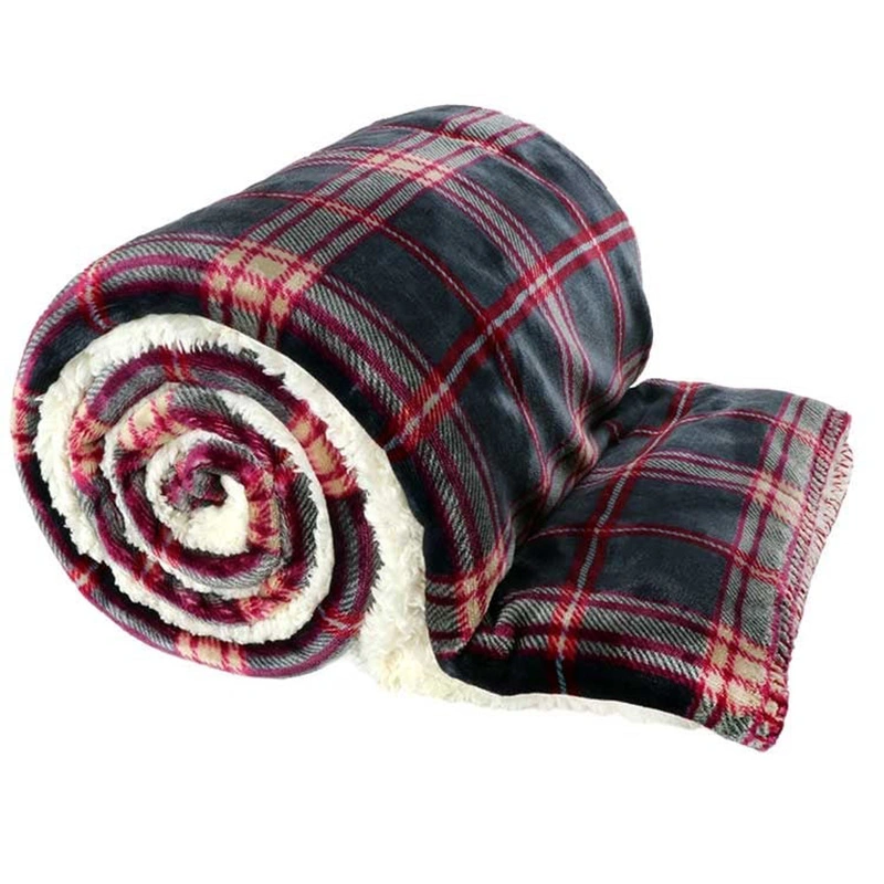 Unique Living Larsson Plaid 150x200cm - Dark Grey