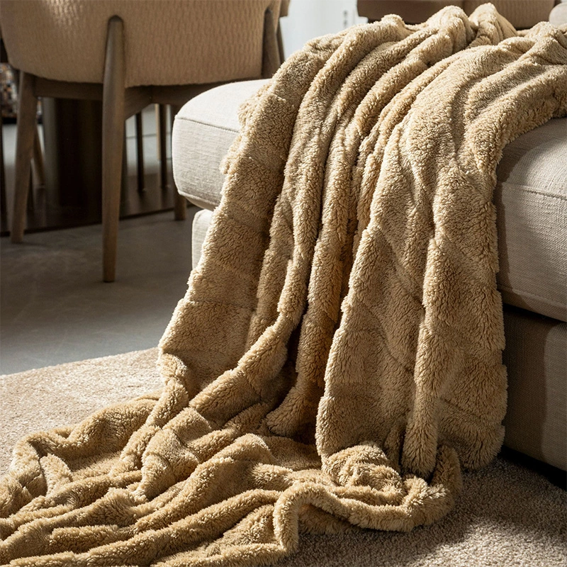 Dutch Decor Plaid Leslie 150x200 cm - Irish Cream - afbeelding 6