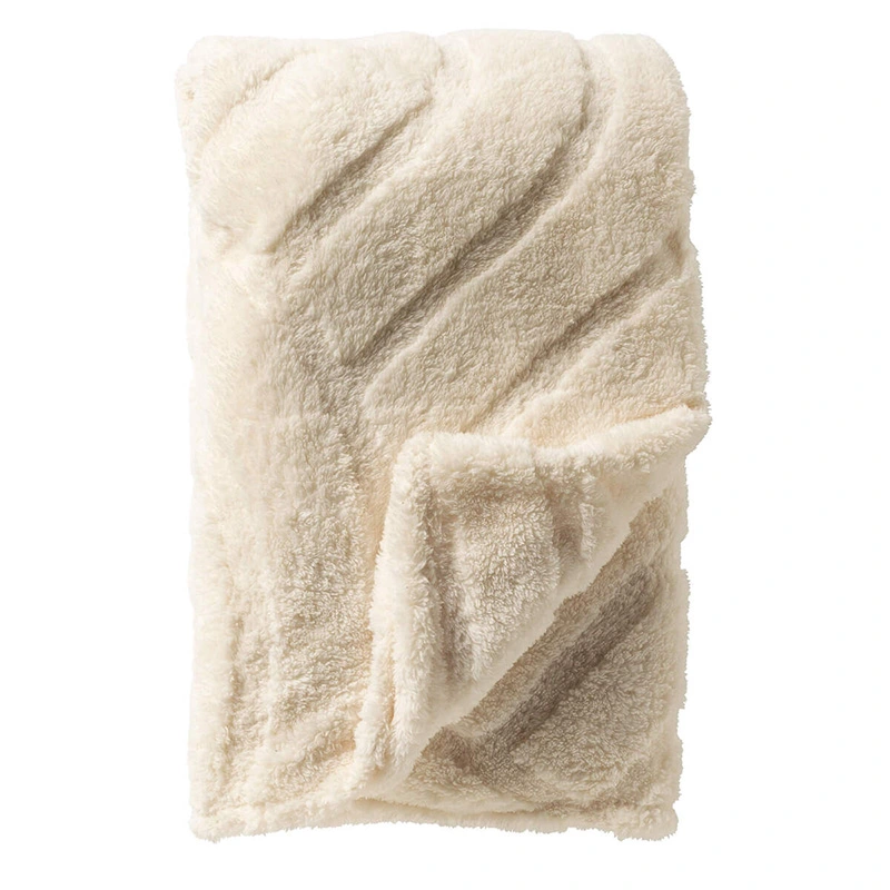 Dutch Decor Plaid Leslie 150x200 cm - Tofu - afbeelding 2