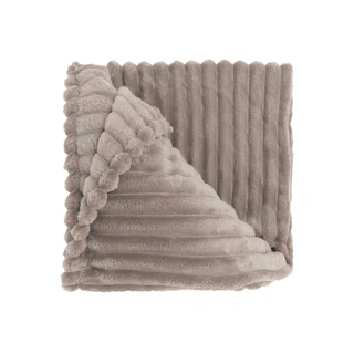 Unique Living Plaid Lex 150x200 - Taupe | Tuincentrum De Boet