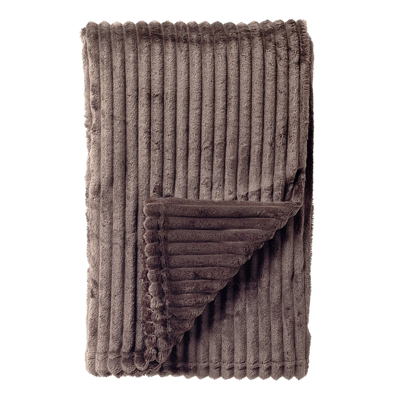 Dutch Decor Plaid Marthy 140x180 cm - Driftwood - afbeelding 1