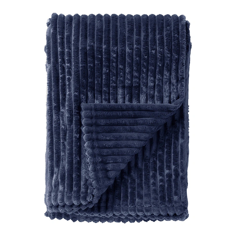 Dutch Decor Plaid Marthy 140x180 cm - Insignia Blue - afbeelding 1