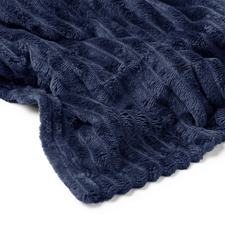 Dutch Decor Plaid Marthy 140x180 cm - Insignia Blue - afbeelding 2