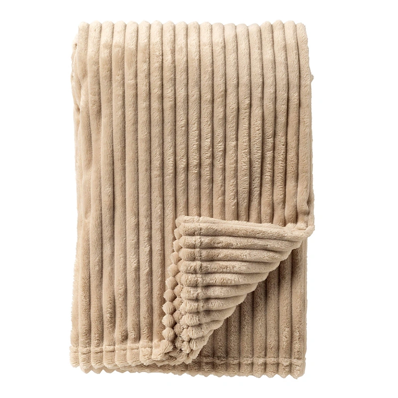 Dutch Decor Plaid Marthy 140x180 cm - Pumice Stone - afbeelding 1