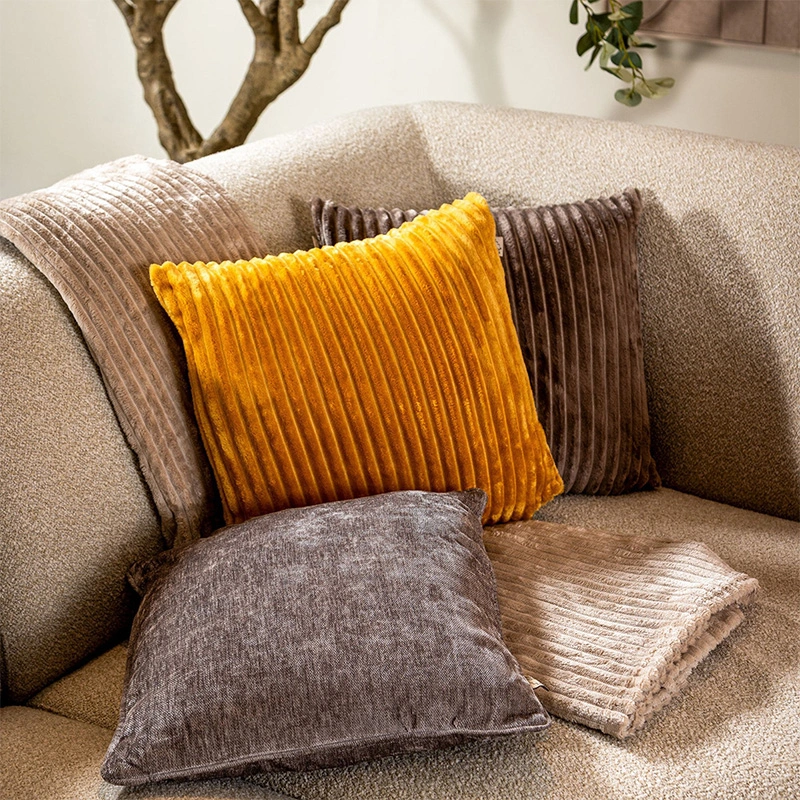 Dutch Decor Plaid Marthy 140x180 cm - Pumice Stone - afbeelding 3