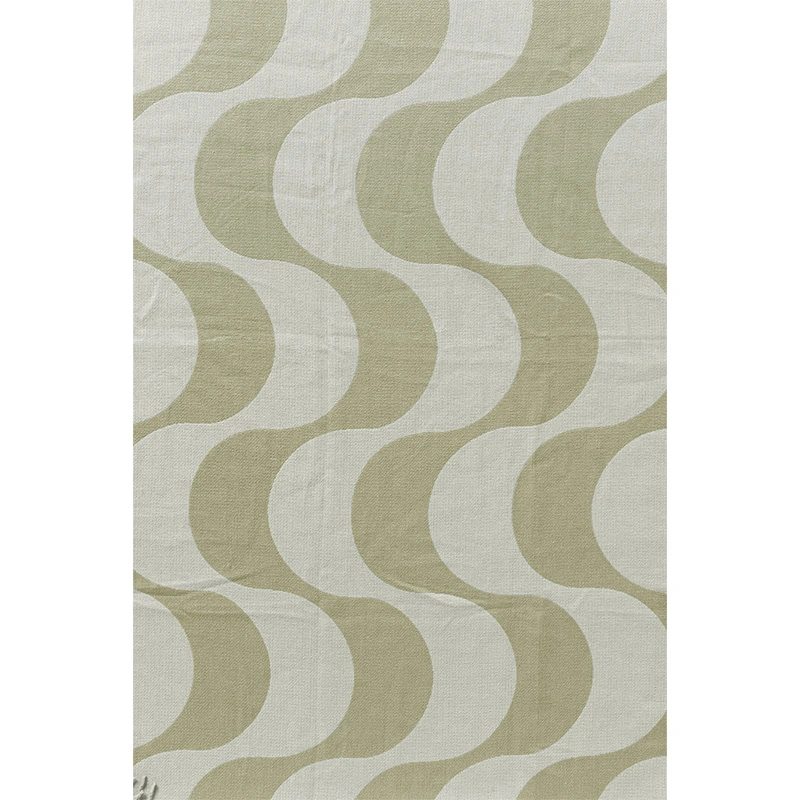 Dutch Decor Plaid Swirl 140x180 cm - Sage Green - afbeelding 2