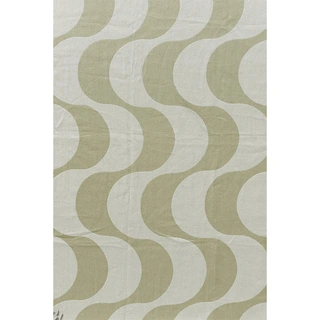 Dutch Decor Plaid Swirl 140x180 cm - Sage Green - afbeelding 2