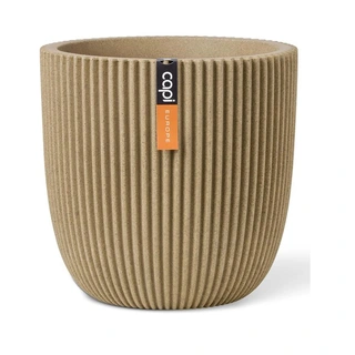 Capi Bloempot Groove Ø54x52 cm - Beige