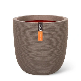 Capi Bloempot Bol Rib Ø54x52 cm - Taupe