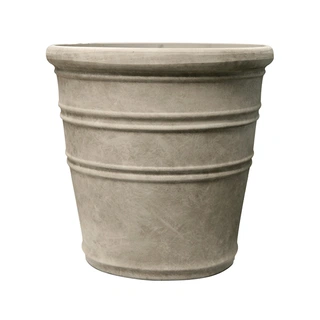 Kunststof Bloempot Rib Double Vintage Clay - Ø55x55 cm