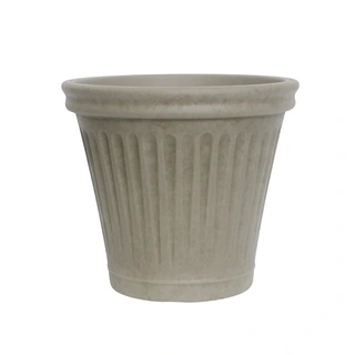 Kunststof Bloempot Planter Rib Vintage Clay - Ø45x40cm