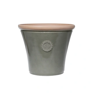 Kunststof Bloempot Tocane Dark Green - Ø40x35 cm