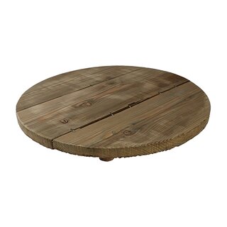 Plateau Hout Rond - XL