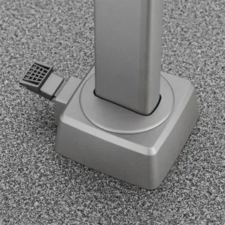 Halifax Zweefparasol Set Ø350 cm - Antraciet - afbeelding 6