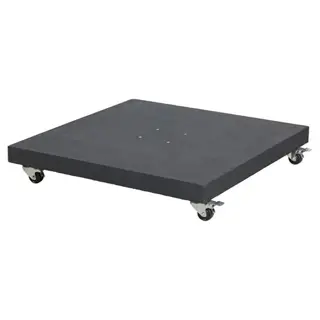 Halifax Zweefparasol Set Ø350 cm - Antraciet - afbeelding 7