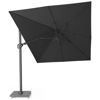 Platinum Challenger T² Premium Zweefparasol 3,5x2,6 - Faded Black - afbeelding 2
