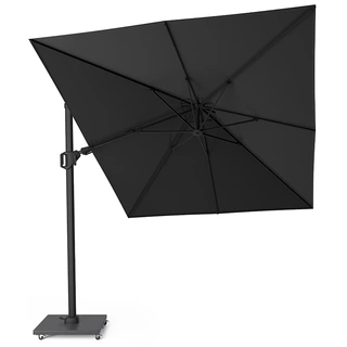 Platinum Challenger T² Premium Zweefparasol 3,5x2,6 - Jet Black - afbeelding 2