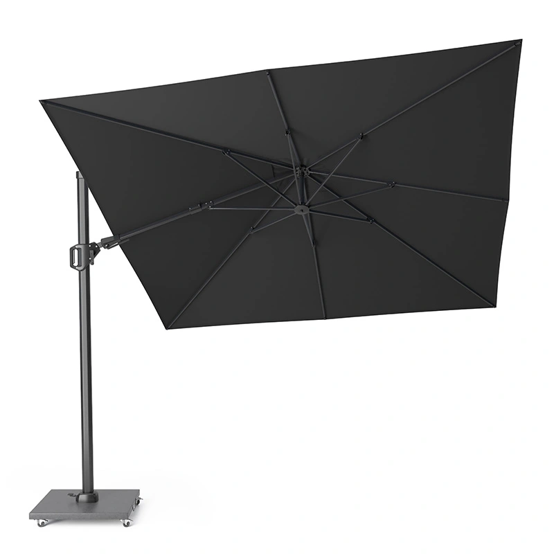 Platinum Challenger T² Zweefparasol 3x3 - Faded Black - afbeelding 2