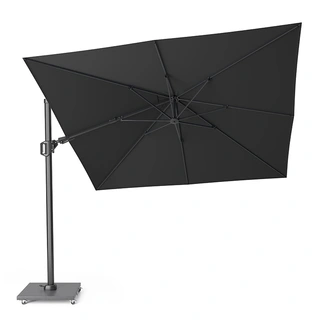 Platinum Challenger T² Zweefparasol 3x3 - Faded Black - afbeelding 2