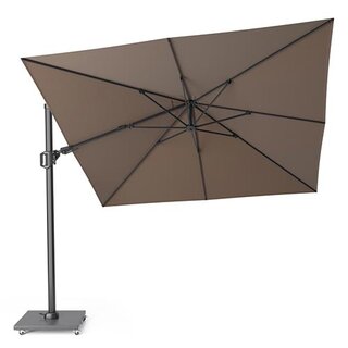 Platinum Challenger T² Zweefparasol 3x3 - Havanna - afbeelding 1
