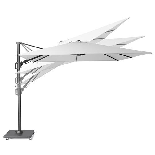 Platinum Casual Living Challenger T² Zweefparasol 3x3 - Manhattan - afbeelding 2