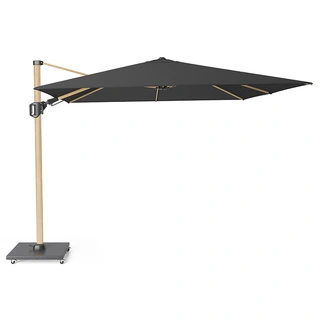 Platinum Challenger T² Zweefparasol 3x3 Oak - Faded Black