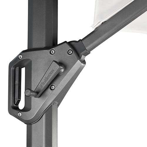 Platinum Challenger T¹ Zweefparasol 4x3 - Faded Black - afbeelding 2