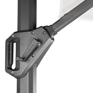 Platinum Challenger T¹ Zweefparasol 4x3 - Faded Black - afbeelding 2