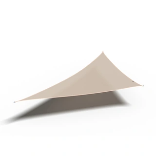 Platinum Coolfit Schaduwdoek Driehoek 90° 710 cm - Off White - afbeelding 1