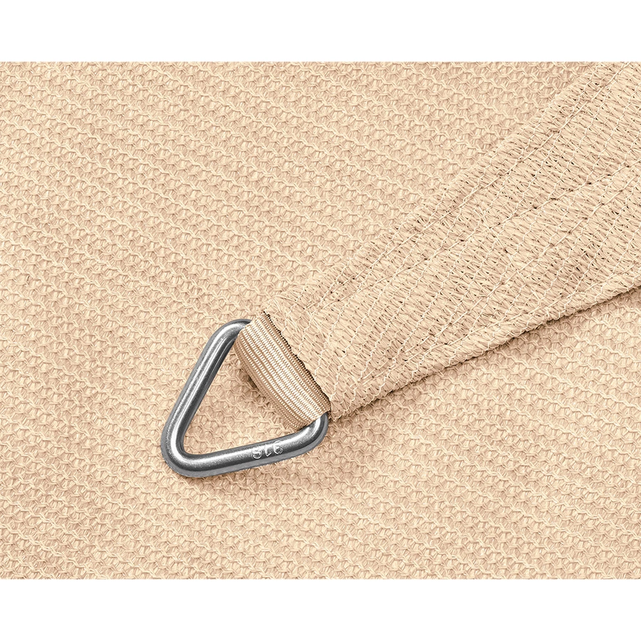 Platinum Coolfit Schaduwdoek Driehoek 90° 710 cm - Off White - afbeelding 2