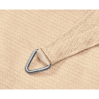 Platinum Coolfit Schaduwdoek Driehoek 90° 710 cm - Off White - afbeelding 2