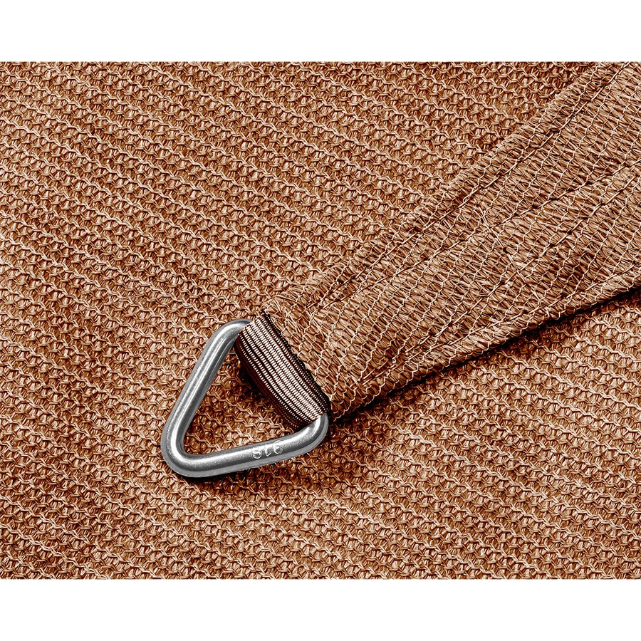 Platinum Coolfit Schaduwdoek Driehoek 90° 710 cm - Zand - afbeelding 2