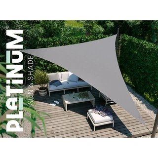 Platinum Dreamsail Schaduwdoek Driehoek 400 cm - Grijs - afbeelding 3