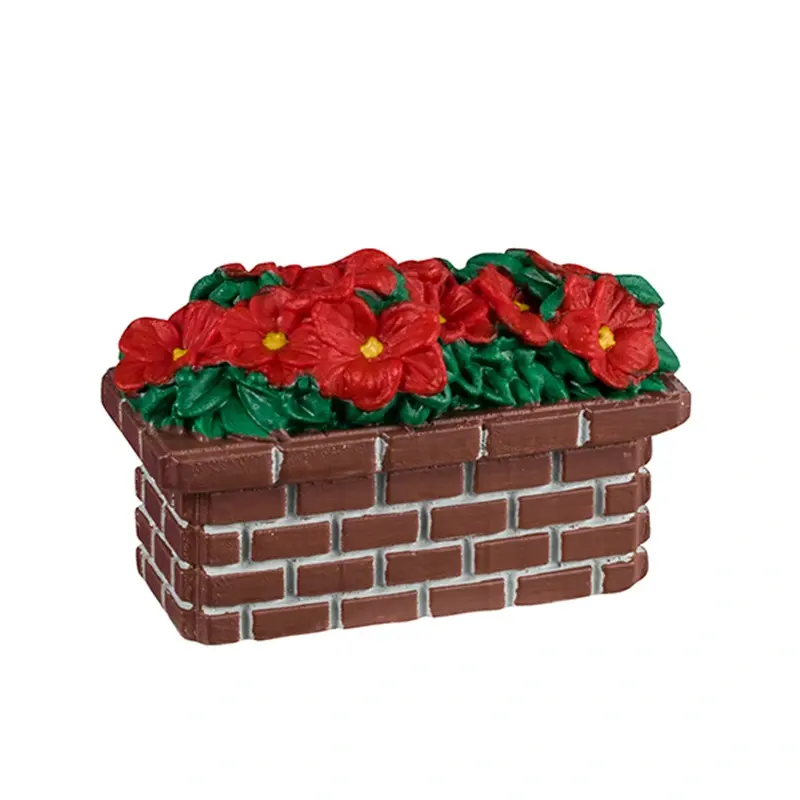 Lemax Poinsettia Planter